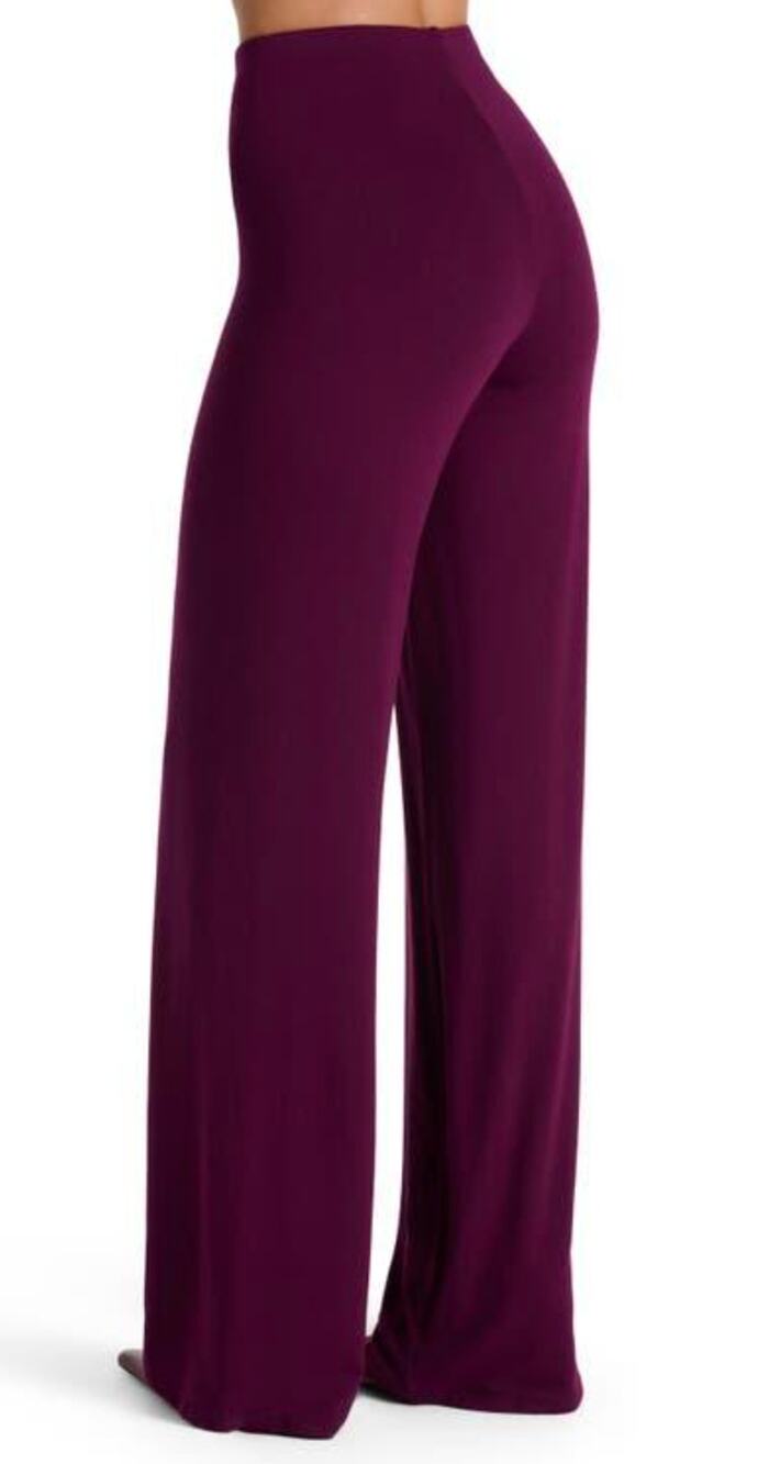 Naked Wardrobe Burgundy Pants Small